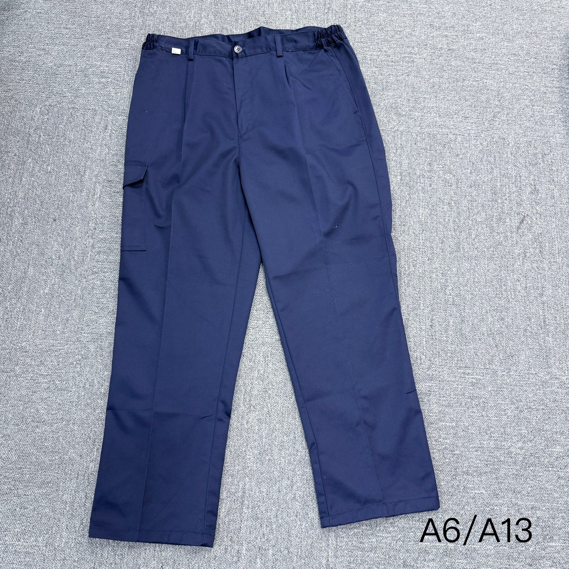 君御 A6 藏青色工装裤-S