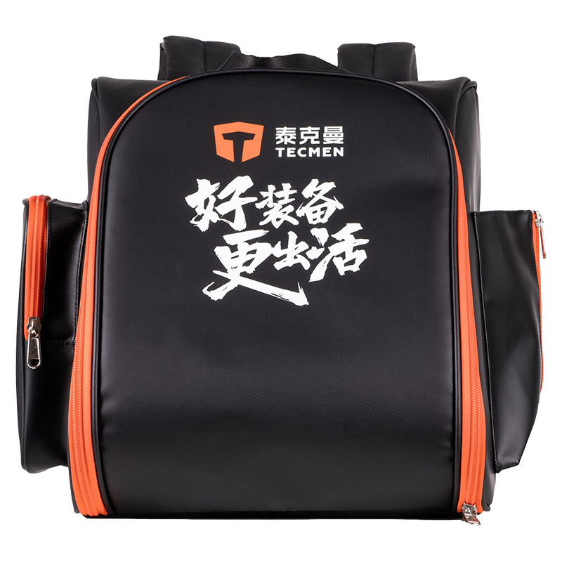 泰克曼 焊帽收纳黑色 双肩包-黑色